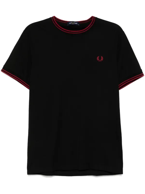 Fred Perry Twin Tipped T-shirt Black FARFETCH PH