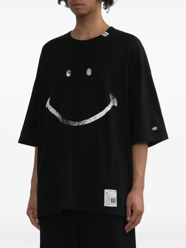 MAISON MIHARA YASUHIRO メンズ 半袖Tシャツ J14TS781 BLACK Maison Mihara Yasuhiro Men's Short Sleeve T-Shirt J14TS781