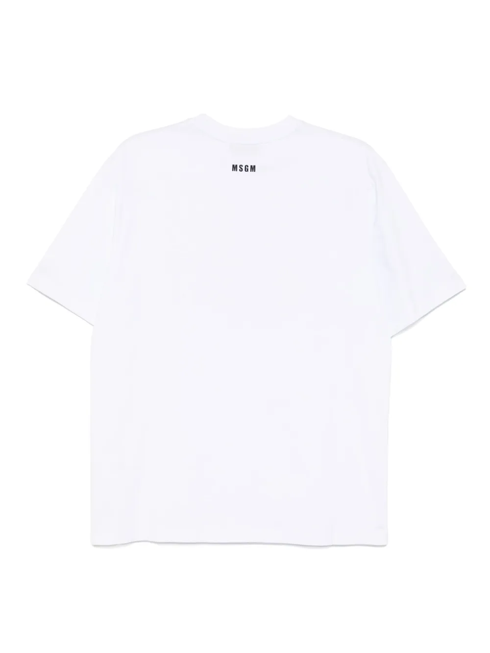 MSGM T-shirt met grafische print - Wit