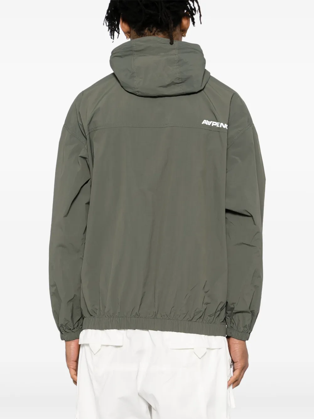 AAPE BY *A BATHING APE Jack met logo Groen