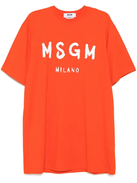 MSGM T-shirt mini dress