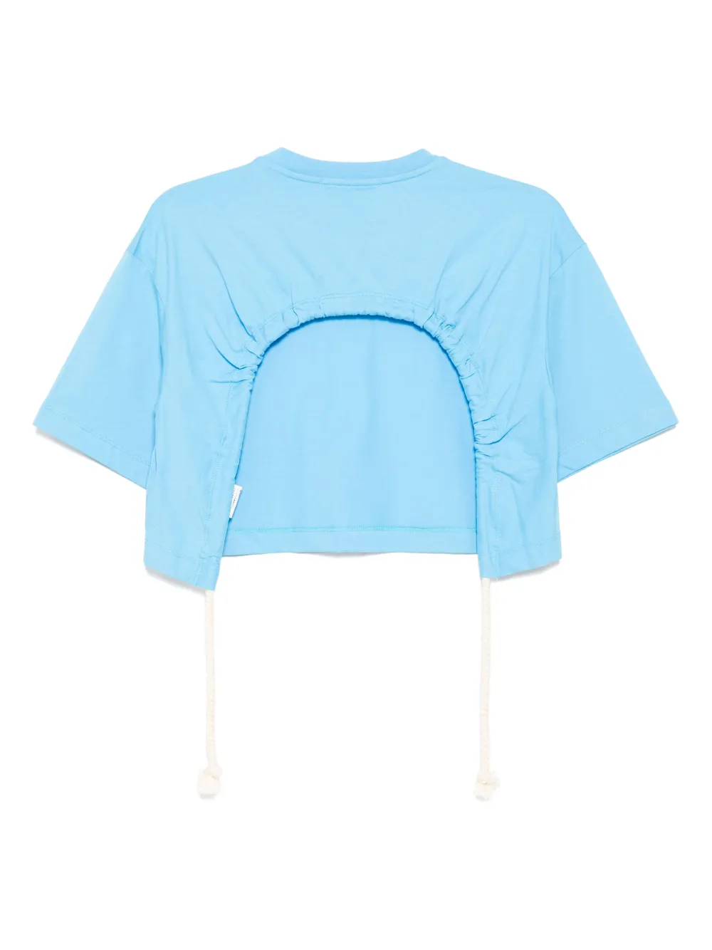 MSGM T-shirt met logopatch - Blauw