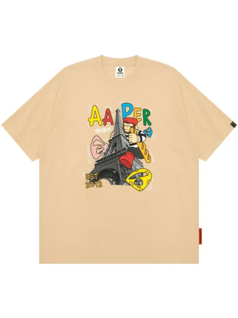 AAPE BY *A BATHING APE® graphic-print T-shirt