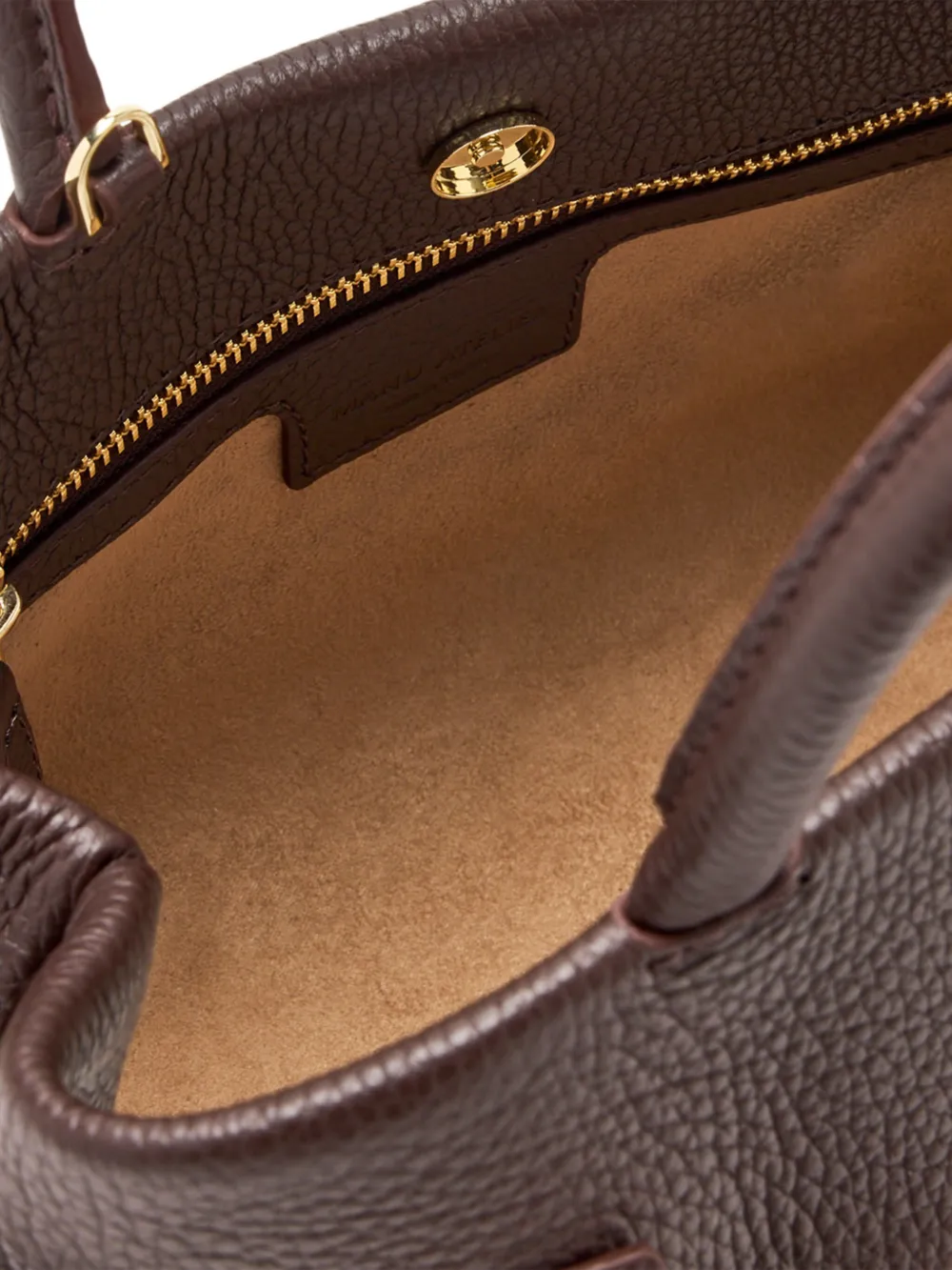 Manu Atelier Le Cambon 25 Shoulder Bag In Brown