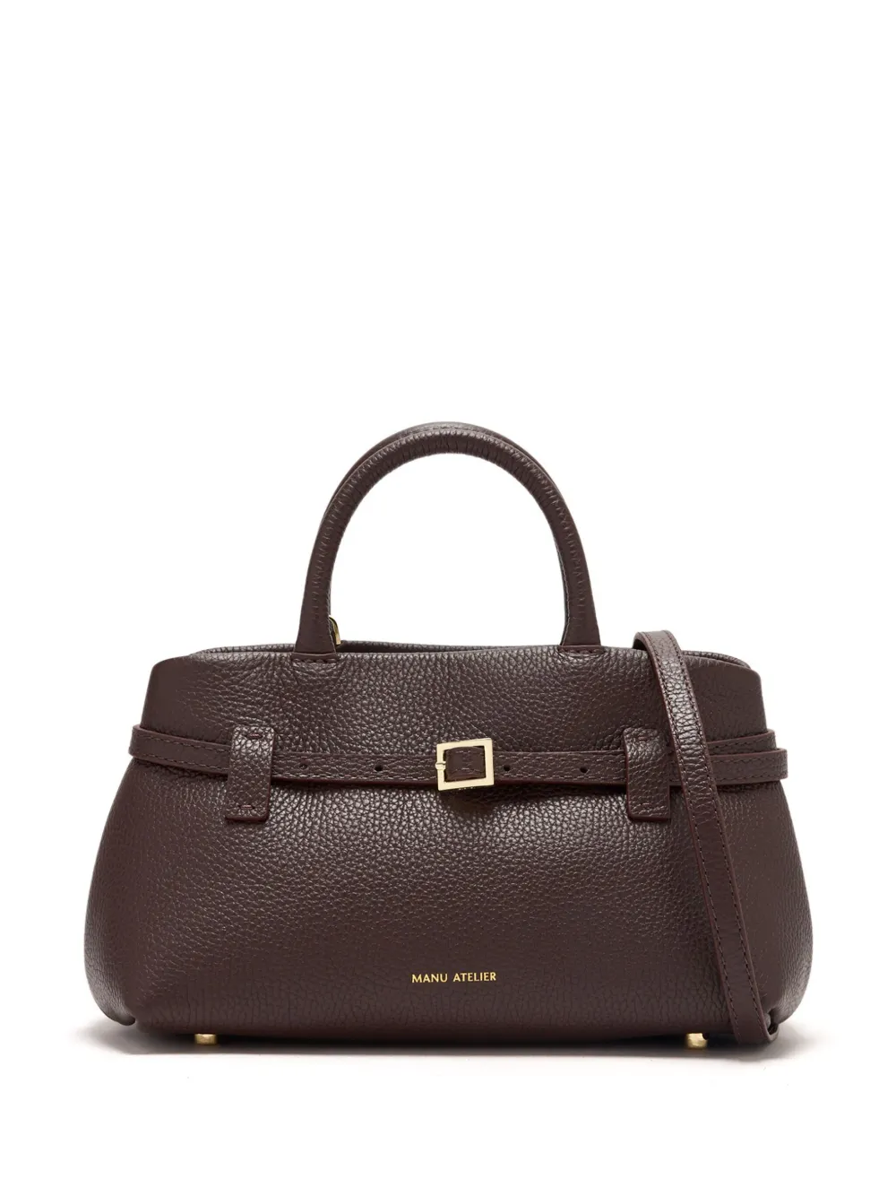 Manu Atelier Le Cambon 25 Shoulder Bag In Brown