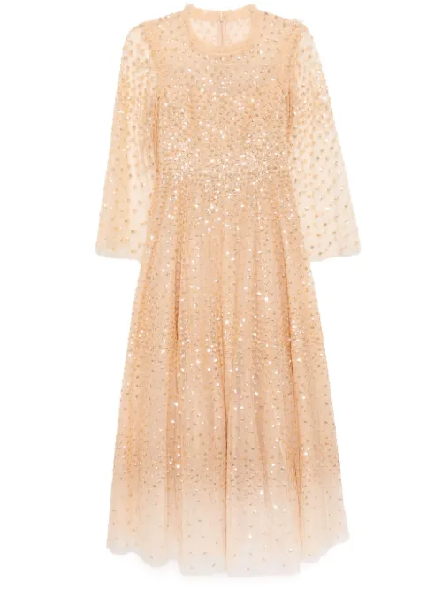 Robe brodée de sequins - Needle & Thread - Modalova