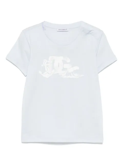 Dolce & Gabbana Kids playera con estampado gráfico