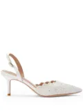 NICOLI 70mm Rimini pumps - White