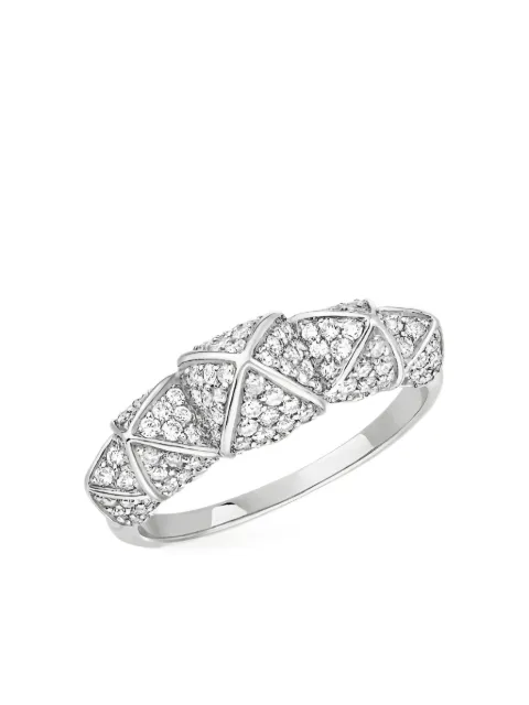 Korloff anillo en oro blanco con diamante