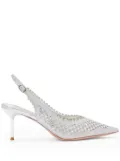 NICOLI 70mm Cherise pumps - White