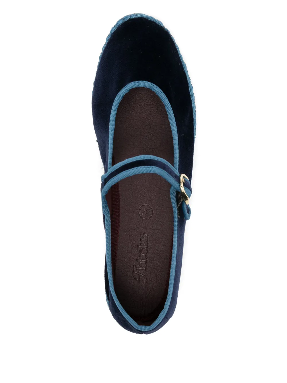 FLABELUS Montague ballerina's Blauw