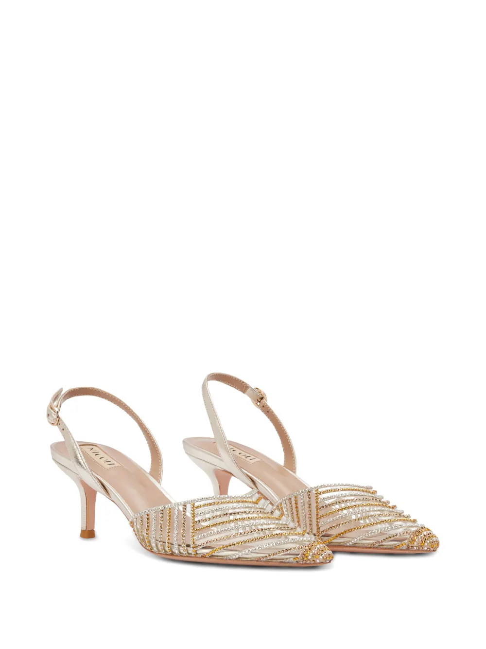 NICOLI 50 mm Clivia pumps - Goud