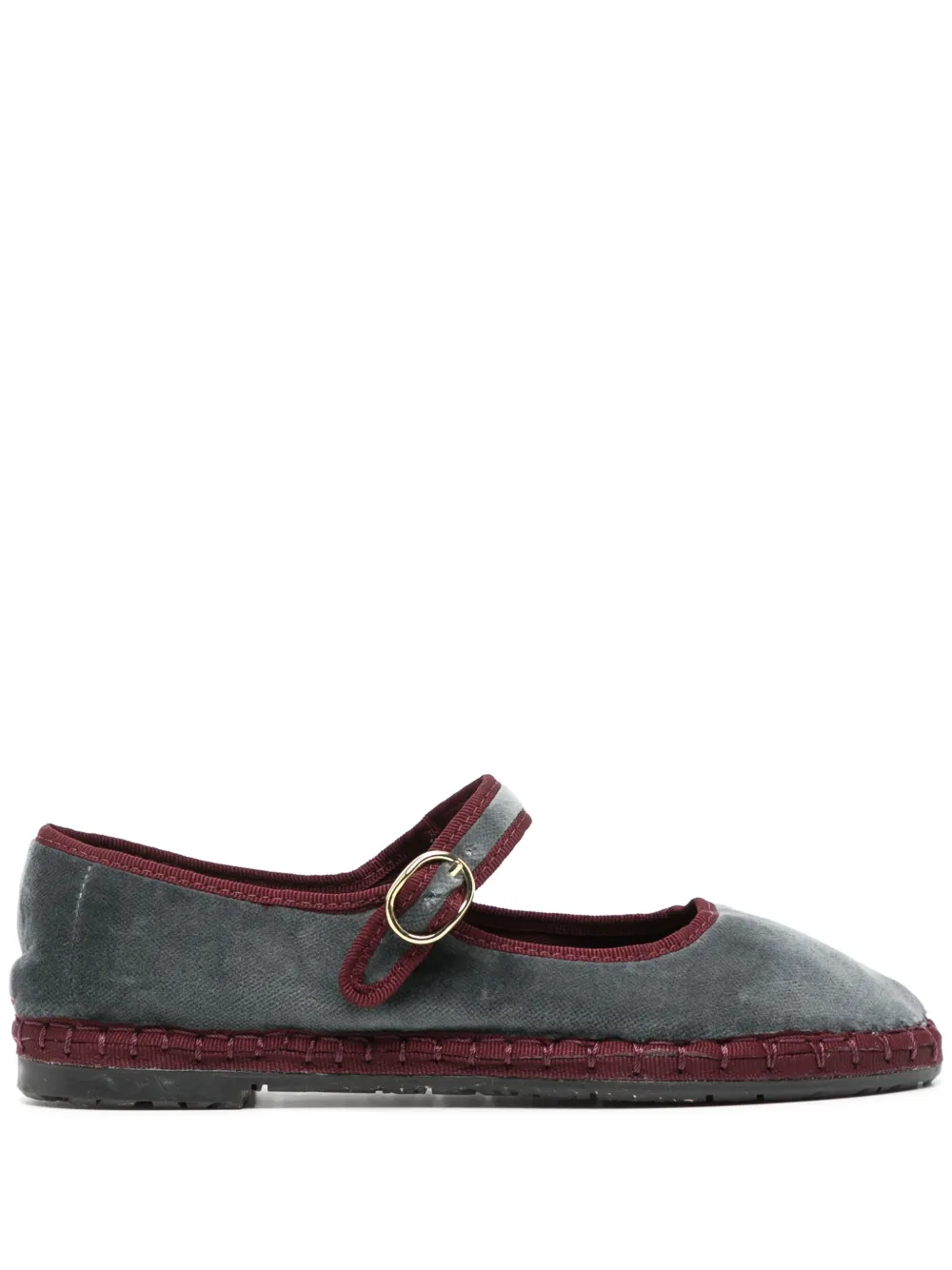 FLABELUS Georgina ballerina shoes | Grey | Image 1