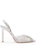 NICOLI 100mm Jaxtyn pumps - Silver