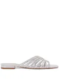 NICOLI Clarissa slides - Silver