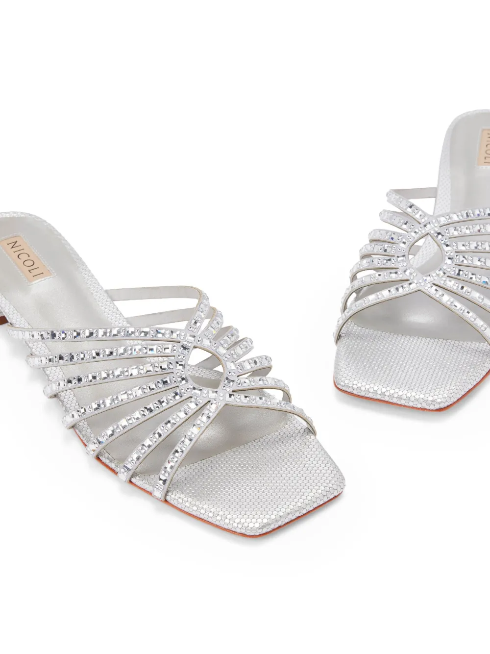 NICOLI Clarissa slides Silver