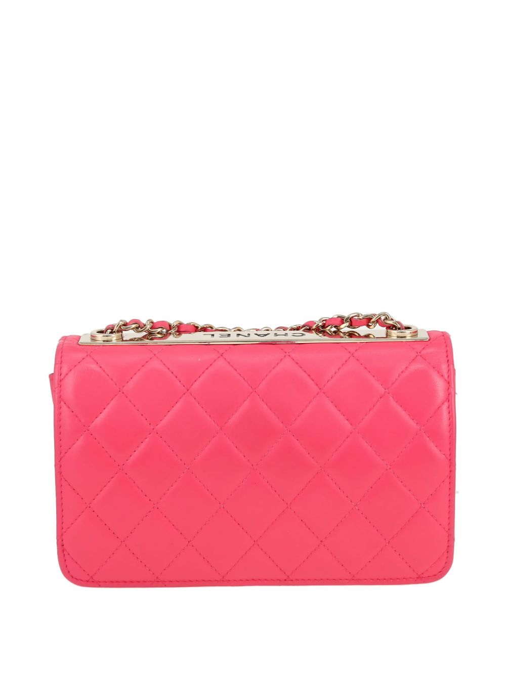 CHANEL Pre-Owned 2021 Wallet On Chain schoudertas - Roze