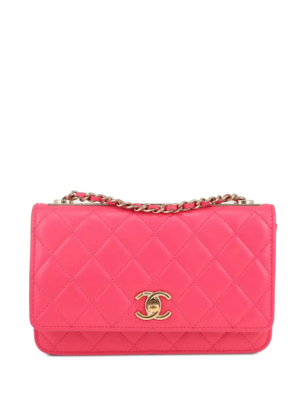 CHANEL Pre-Owned 2021 Wallet On Chain shoulder bag | Pink | Image 1