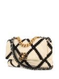 CHANEL Pre-Owned 2021 Chanel 19 shoulder bag - Neutrals