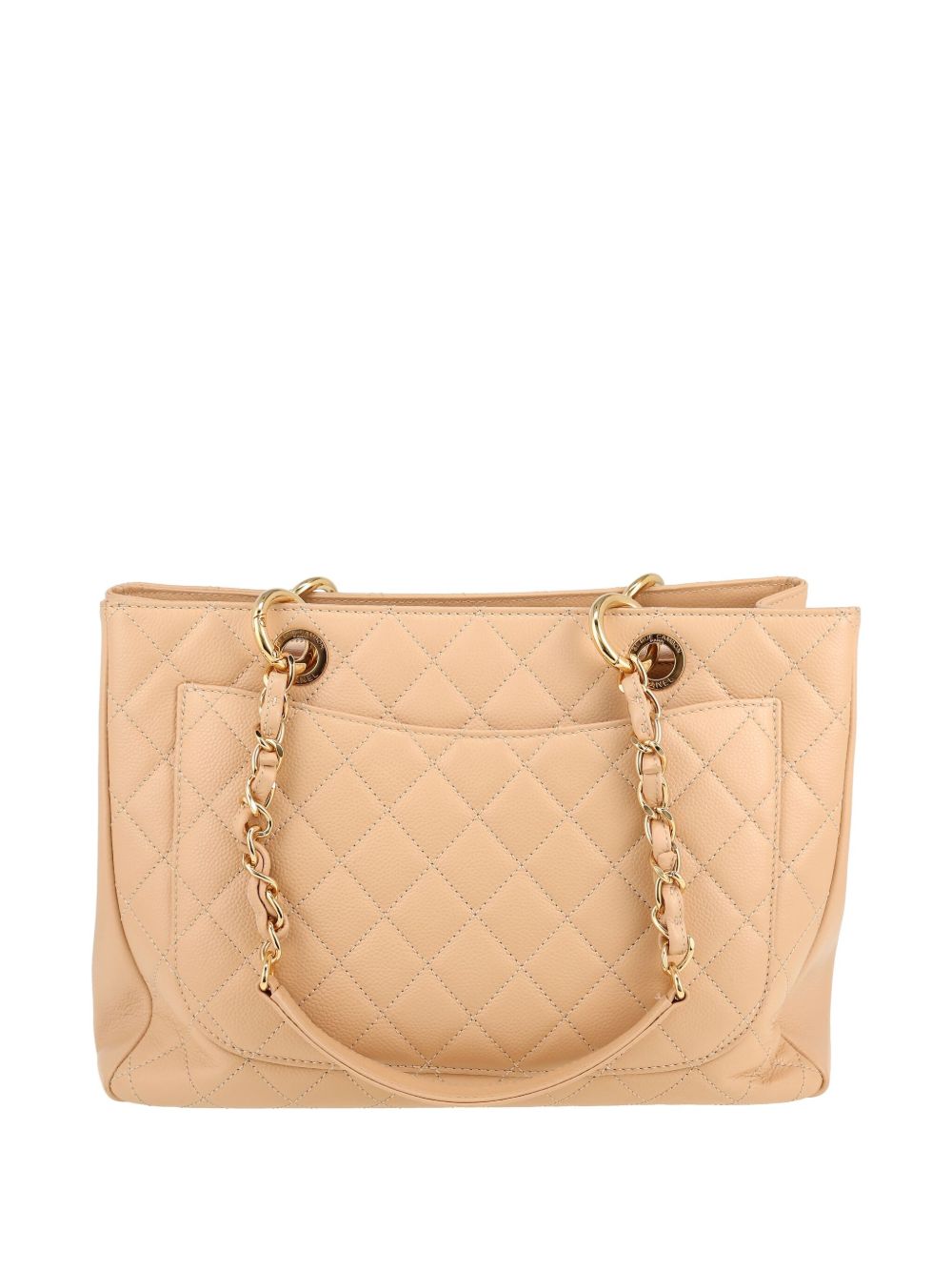 CHANEL Pre-Owned 2014 Grand Shopping shopper - Beige