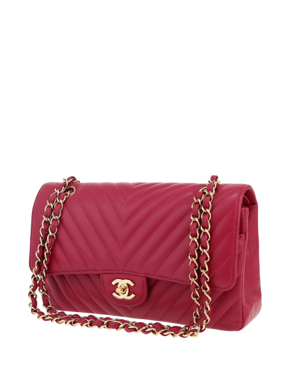 CHANEL 2019 DOUBLE FLAP SHOULDER BAG