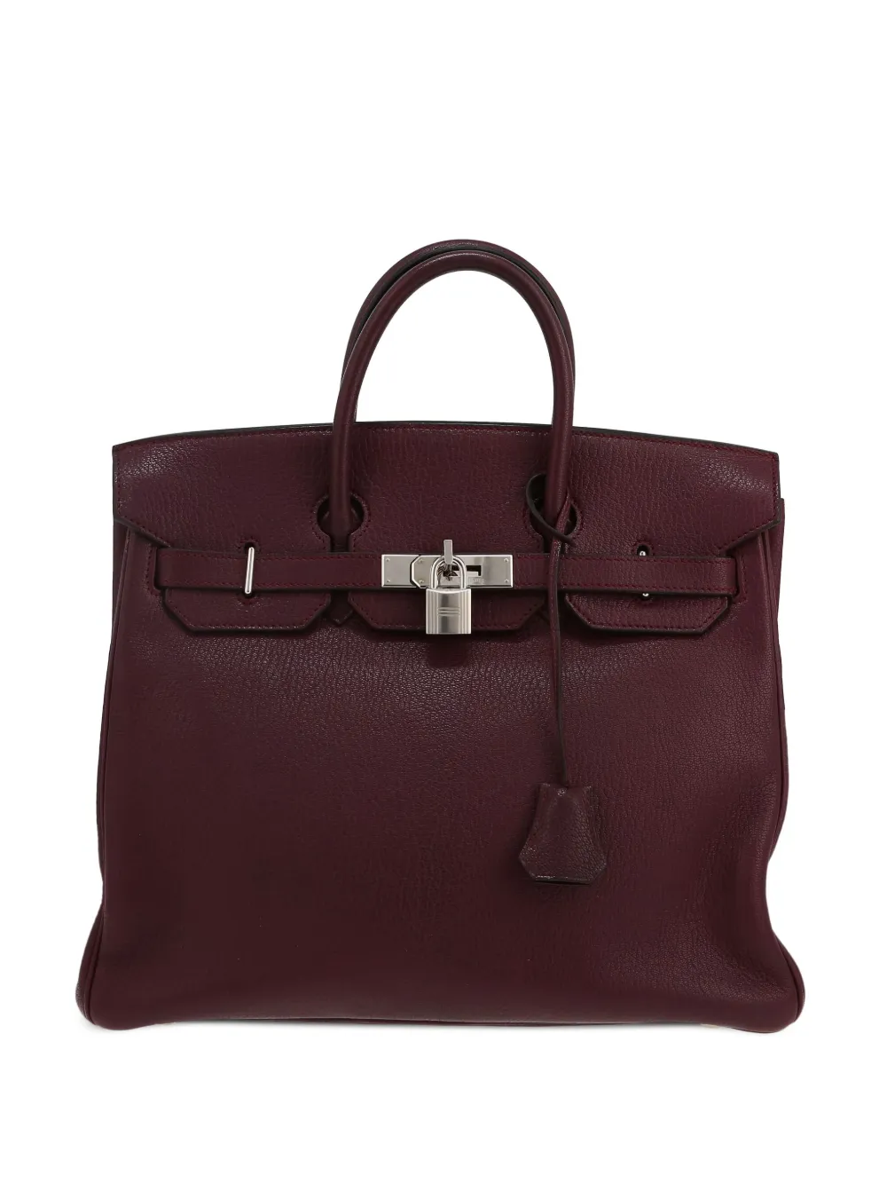 Hermès Pre-Owned 2008 オータクロア ハンドバッグ - パープル Hermès Pre-Owned 2008 オータクロア ハンドバッグ - パープル