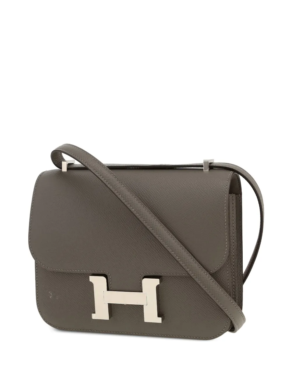 新品未使用　HERMES アンシエネ　PM 55 Hermès Pre-Owned 2022 Constance Shoulder Bag | Grey | FARFETCH