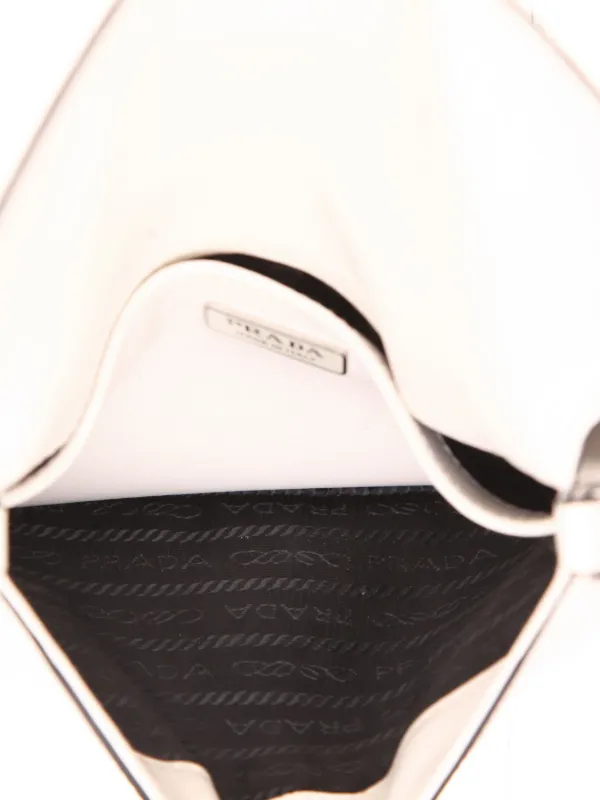 Prada Pre-Owned クレオ ショルダーバッグ | ホワイト | FARFETCH JP