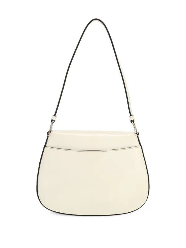 Prada Pre-Owned クレオ ショルダーバッグ | ホワイト | FARFETCH JP