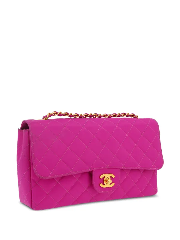 CHANEL ヴィンテージ　ピアノ　バッグ　ピンク CHANEL Pre-Owned 1996 クラシック フラップ ショルダーバッグ