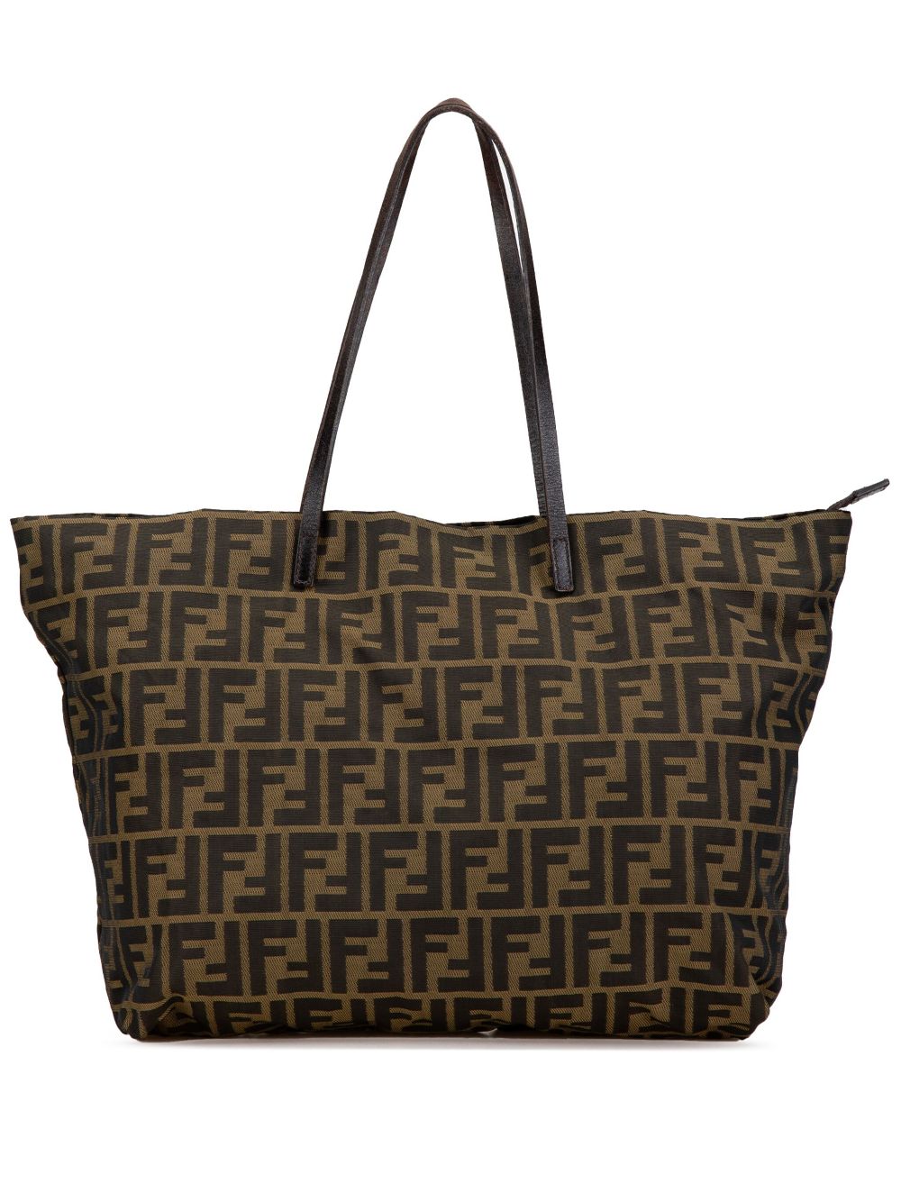 Fendi Pre-Owned 2000-2010 Zucca Canvas tote bag - Brown