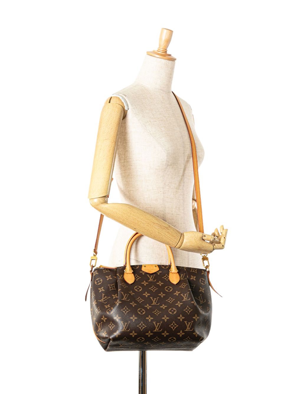 Louis Vuitton Pre-Owned 2015 Turenne PM boekentas met monogram - Bruin