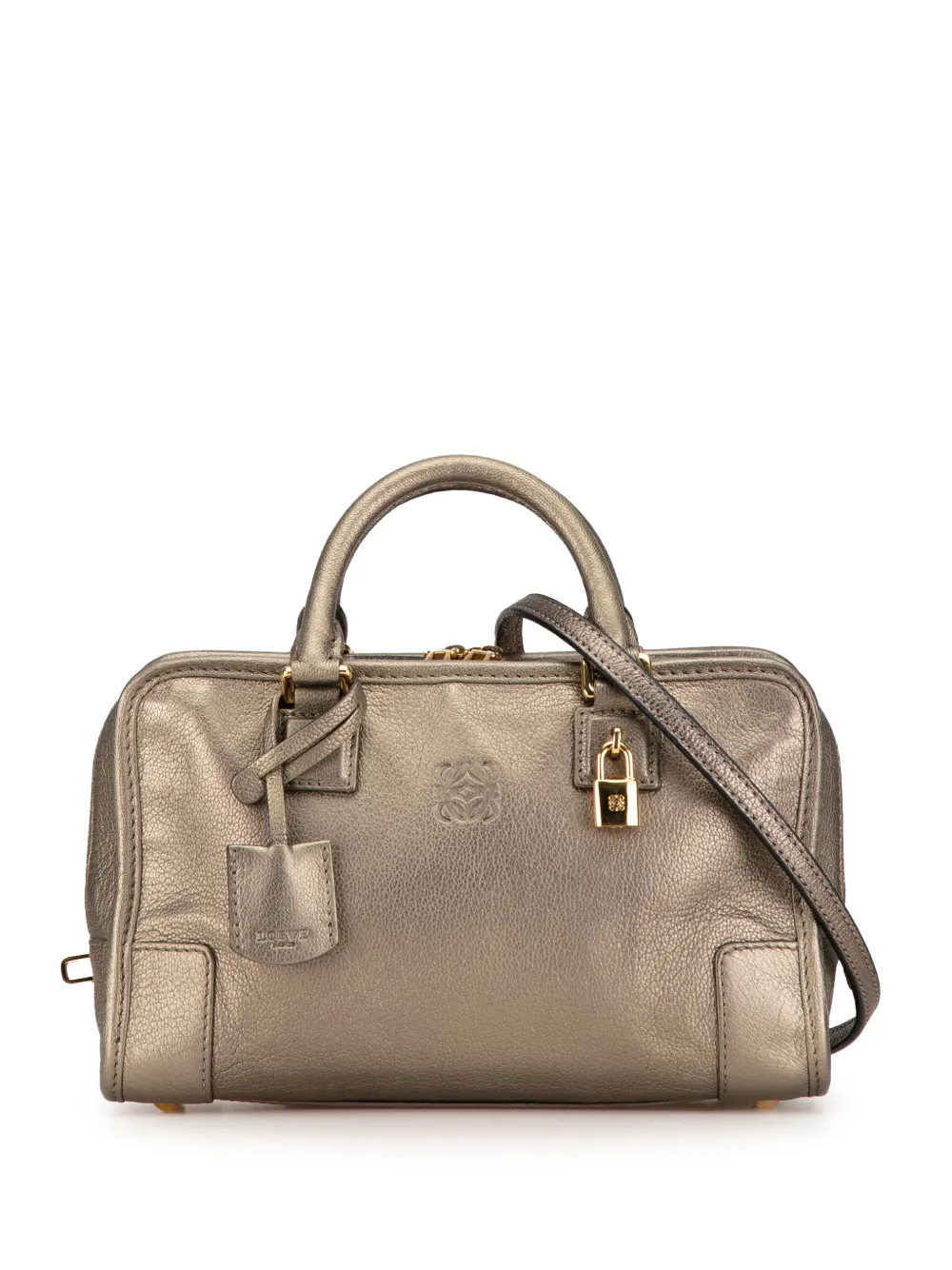 2011 Metallic Leather Amazona 23 satchel