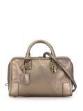 Loewe Pre-Owned 2011 Metallic Leather Amazona 23 satchel - Gold