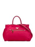 Prada Pre-Owned 2013-2024 Tessuto satchel - Pink