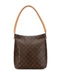 Louis Vuitton Pre-Owned 2001 Monogram Looping GM shoulder bag - Brown