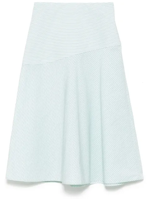 Yves Salomon falda acampanada
