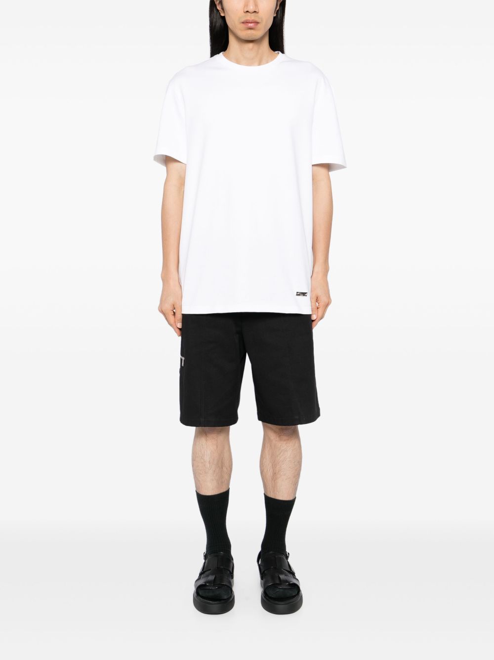 Jil Sander Katoenen T-shirt - Wit