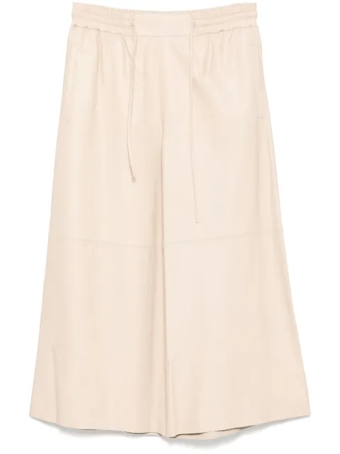 Yves Salomon leather trousers