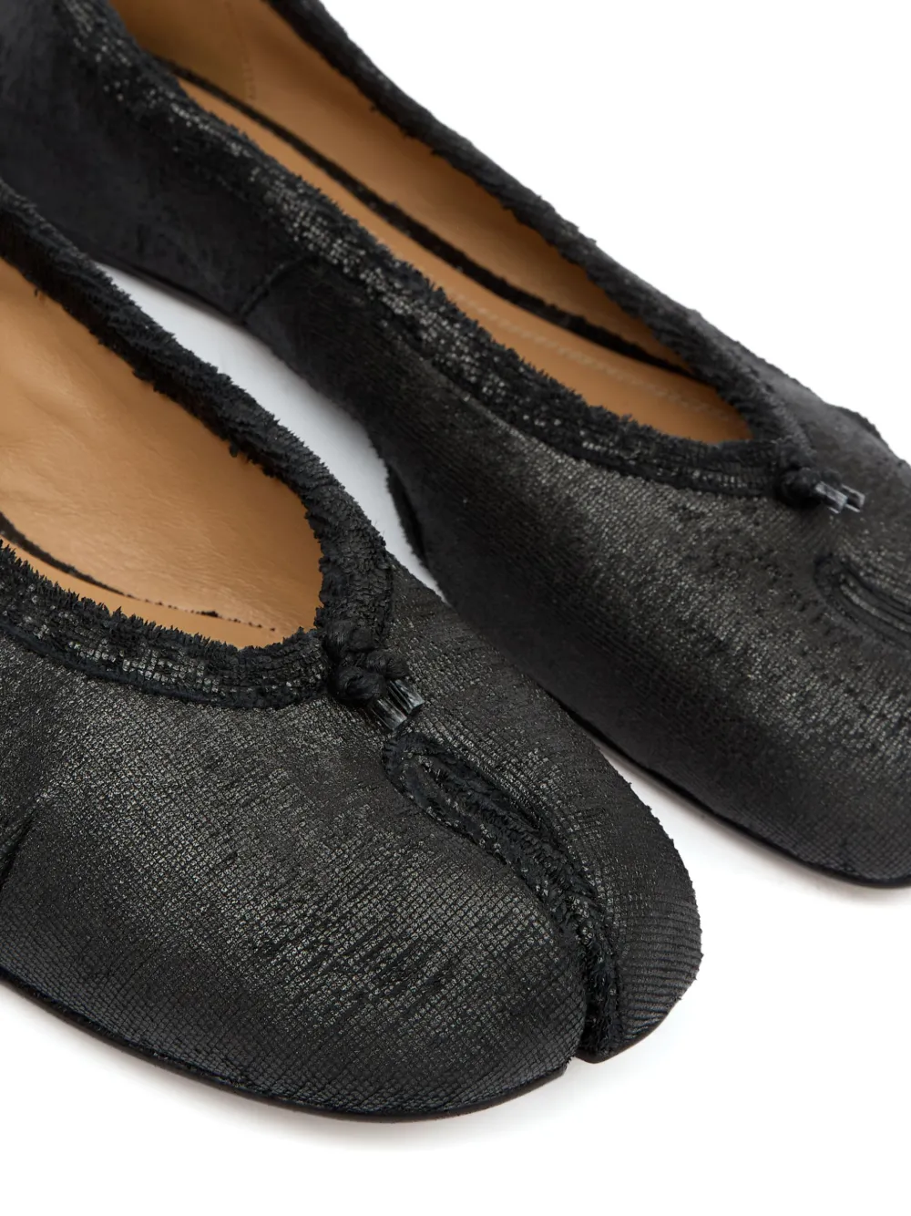 Maison Margiela Tabi ballerina shoes Black