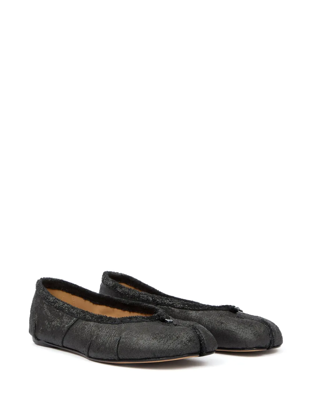 Maison Margiela Tabi ballerina shoes Black