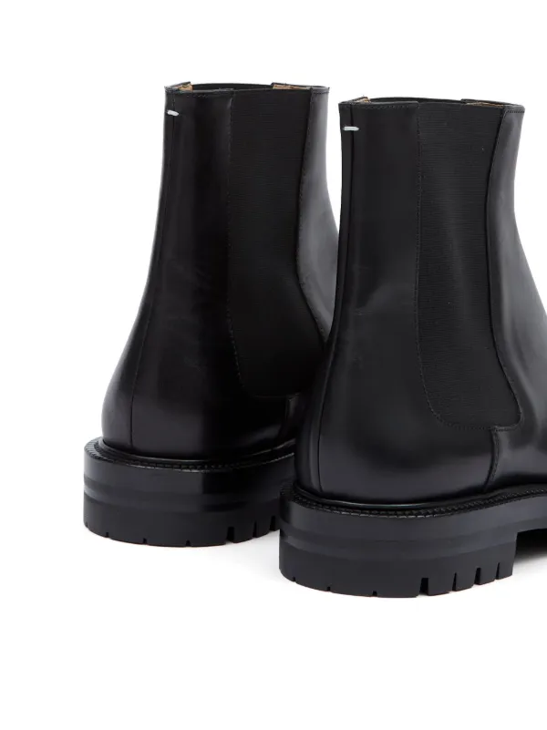 Maison Margiela Tabi Counti Chelsea Boots | Black | FARFETCH