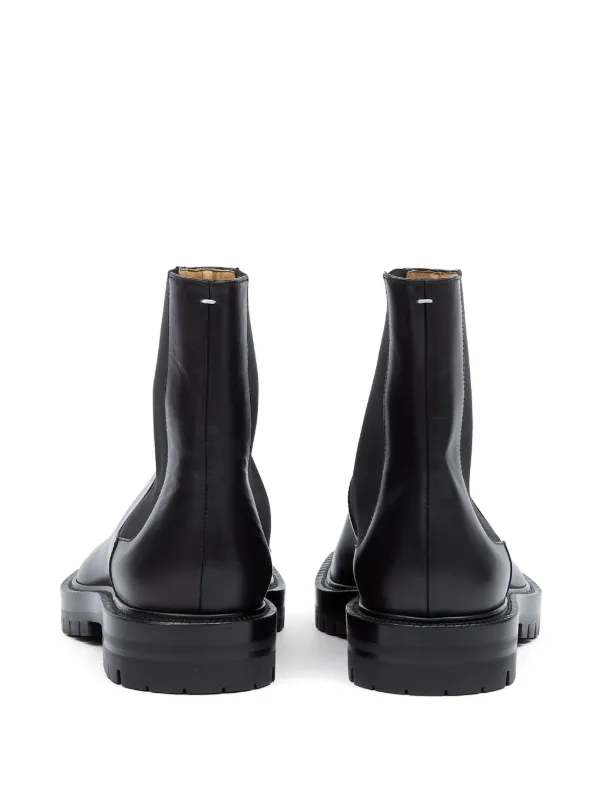 Maison Margiela Tabi Counti Chelsea Boots | Black | FARFETCH