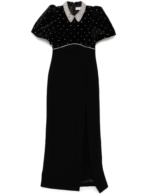 Rebecca Vallance crystal-embellished dress