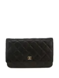 CHANEL Pre-Owned 2014 Wallet On Chain shoulder bag - Black