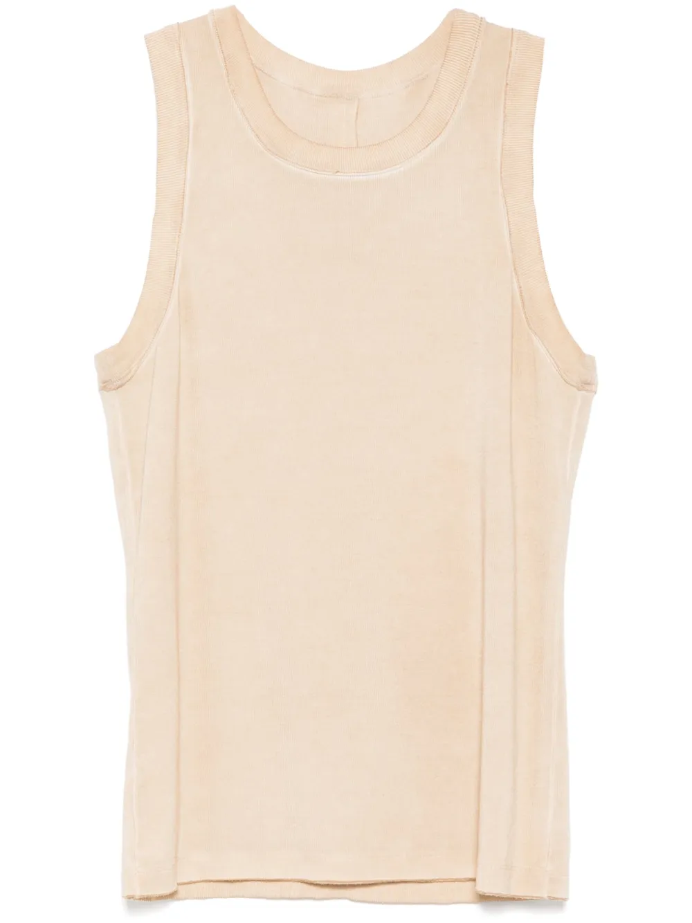 crew neck tank top