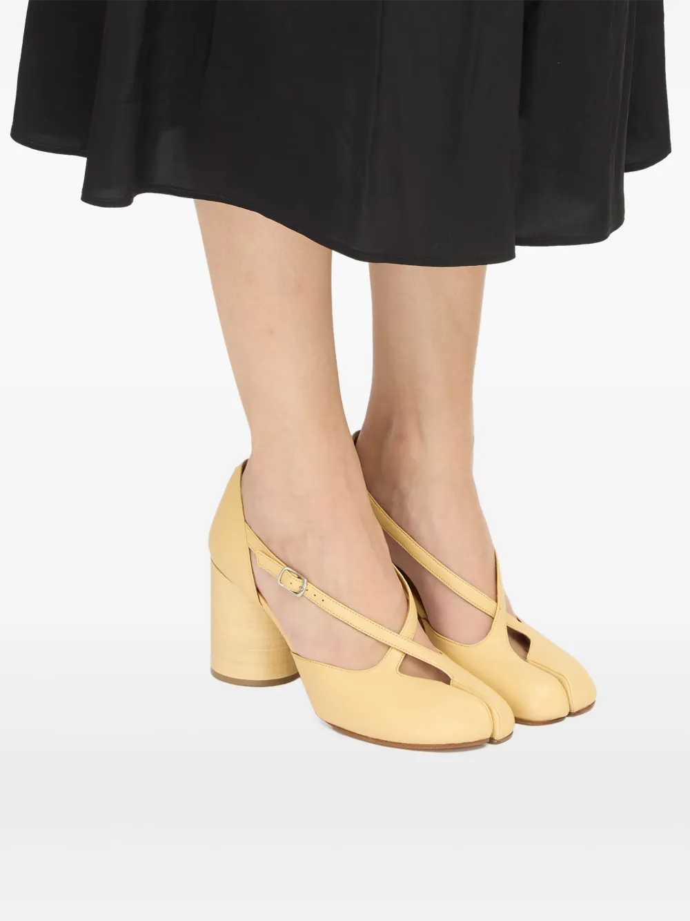 Maison Margiela 80mm Tabi Straps pumps
