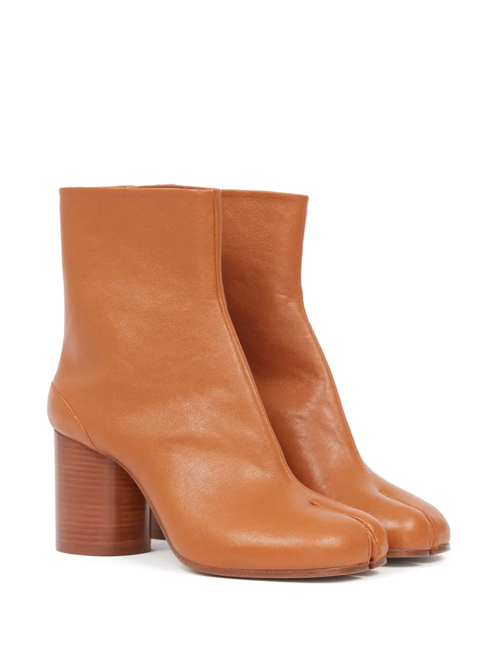 Maison Margiela 80 mm Tabi enkellaarzen - Oranje