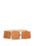 MM6 Maison Margiela H75 leather belt - Brown