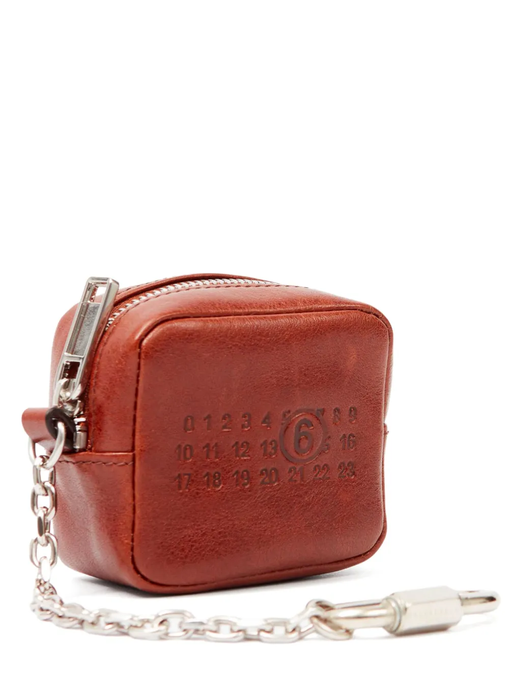 Mm6 Maison Margiela Utility Key Pouch In 红色